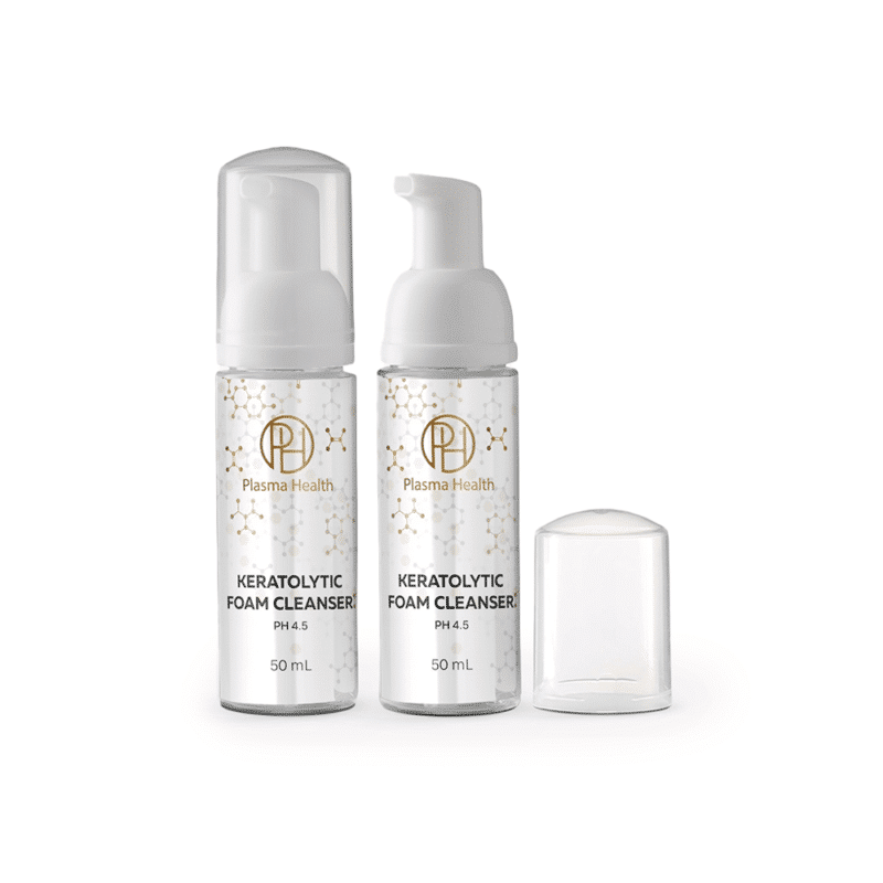 keratolytic foam cleanser